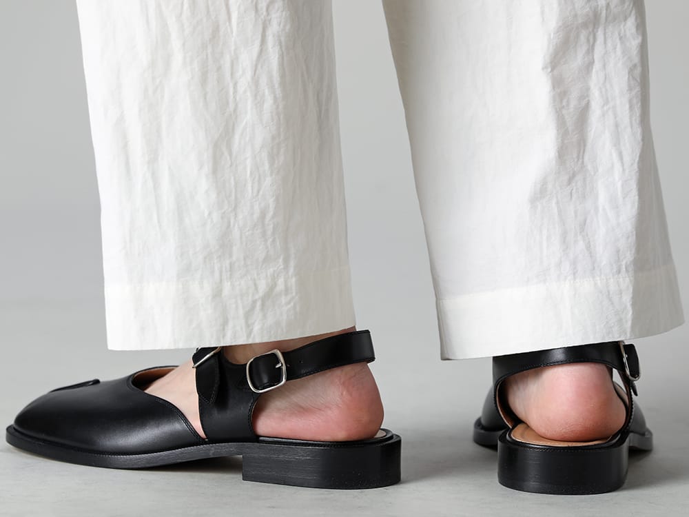 IRENISA - イレニサ 2023SS 見出し3 - IH-23SS-P003-CS - ハイウエストパンツ - S57WP0082 - タビ サンダル 3-005