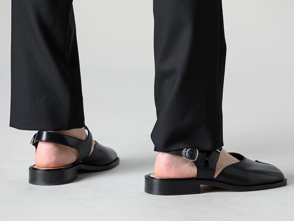 Maison Margiela  2023SS Versatile easy slacks that match a wide range of shoes, from sneakers to derbies and sandals - S50KA0530 - ドローストリング パンツ - S57WP0082 - タビ サンダル 3-006