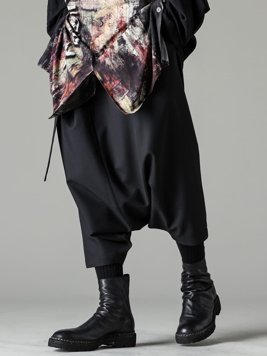 Yohji Yamamoto 23SS サイドスリットプリントシャツ - FASCINATE BLOG