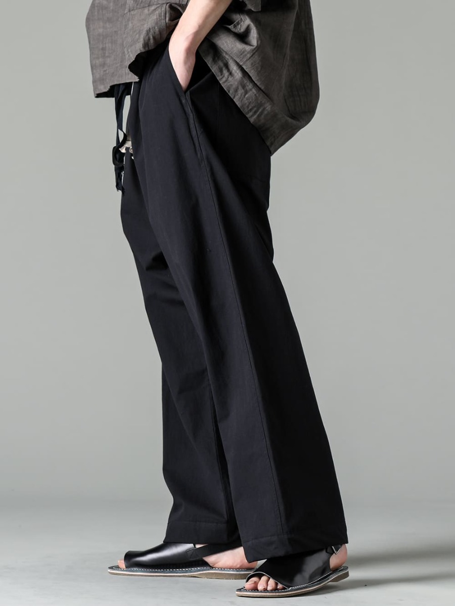 JAN JAN VAN ESSCHE-Jan Jan Van Essche 23SS(Spring-Summer) Leather ankle belt sandals for a summer look with colorful feet - O15TR4-BLACK-Jogging Trousers Water-Repellent Dens Cross Black - 81127-PO-PETROSOLAUM Leather Sandals Cordvan Butt 3-002