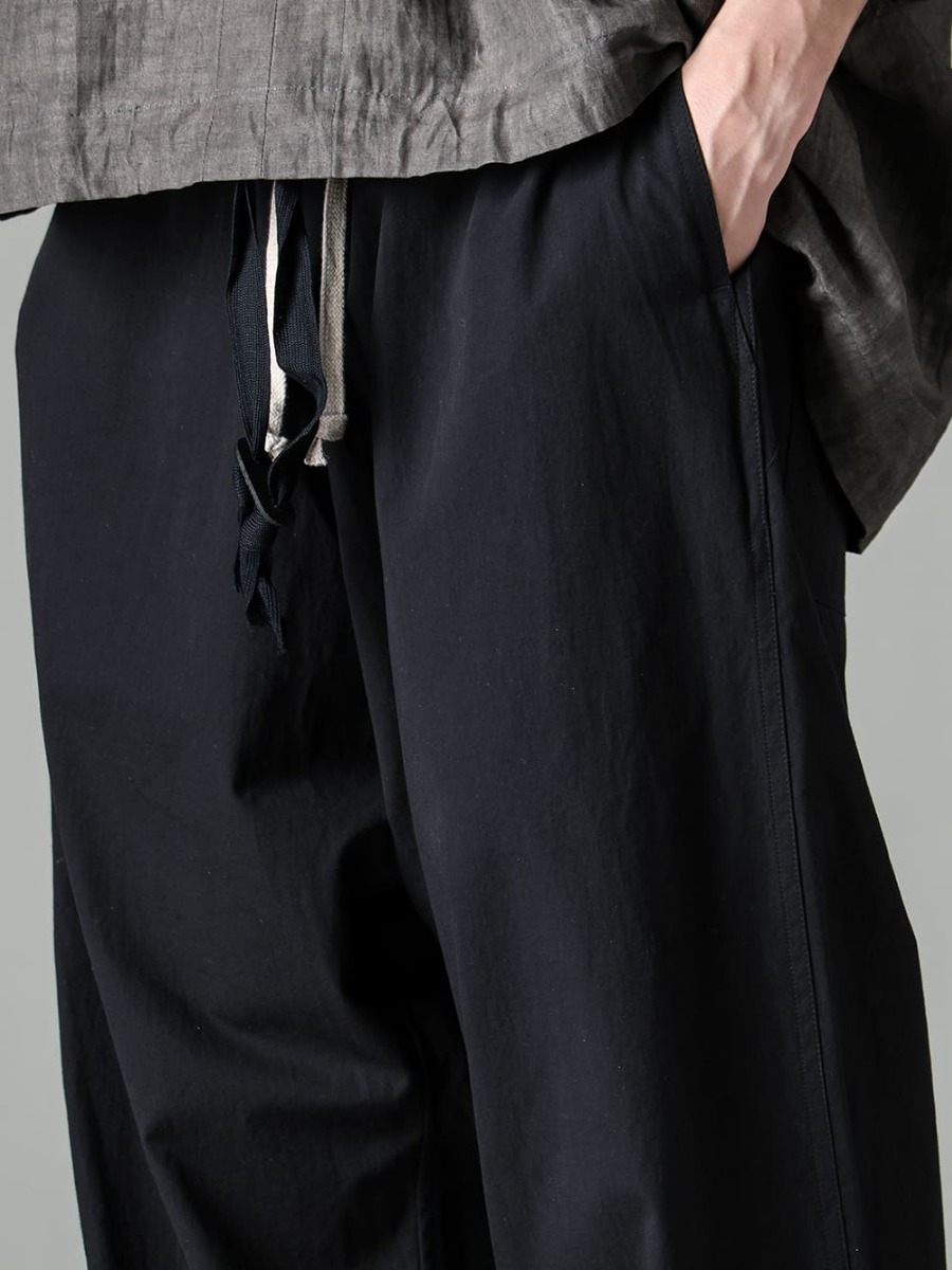 JAN JAN VAN ESSCHE-Jan Jan Van Essche 23SS(Spring-Summer) Leather ankle belt sandals for a summer look with colorful feet - O15TR4-BLACK-Jogging Trousers Water-Repellent Dens Cross Black - 81127-PO-PETROSOLAUM Leather Sandals Cordvan Butt 3-005