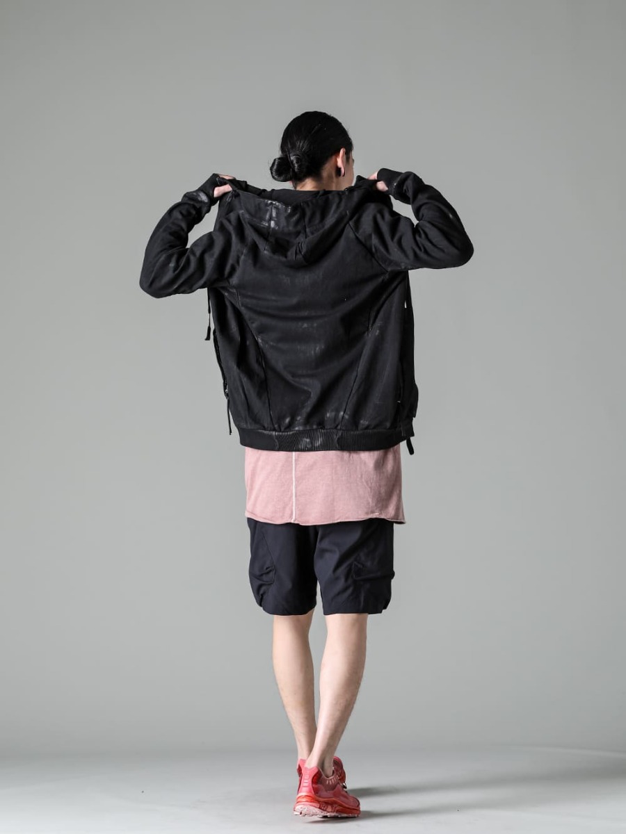 BORIS BIDJAN SABERI 23SS Comfort and sporty appeal in summer casual style - ZIPPER4.1-ZIPPER4.1 - TS-ONE-PIECE.-RF-F035-TS ONE PIECE. RF F035 - SP29-M-Black-Nylon Stretch BDU Short Pant Black - ST BAMBA5 11XS WH/WH/VA-ROSE-ST BAMBA5 11XS WH/WH/VA-ROSE 1-003