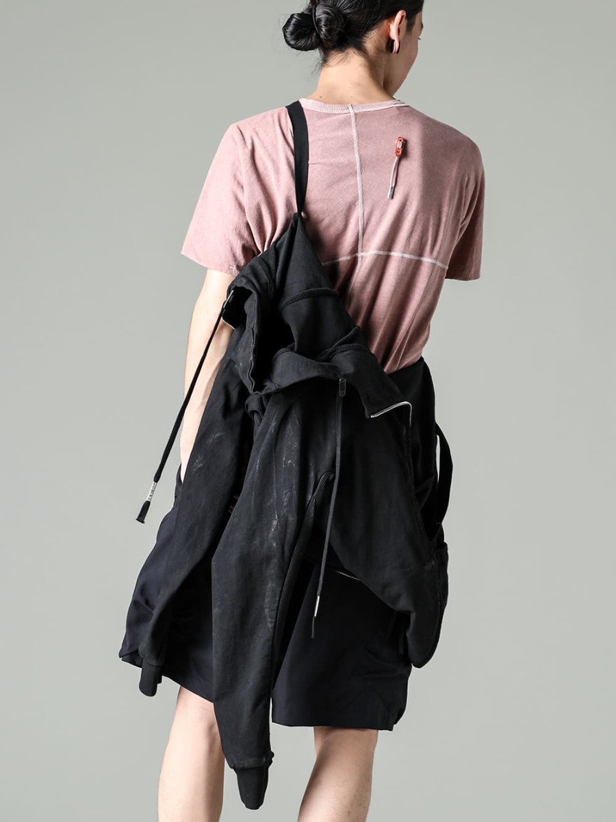 BORIS BIDJAN SABERI 23SS ZIPPER 4.1: hood blouson that combines symmetrical design with useful features  - ZIPPER4.1-ZIPPER4.1 - TS-ONE-PIECE.-RF-F035-TS ONE PIECE. RF F035 2-007