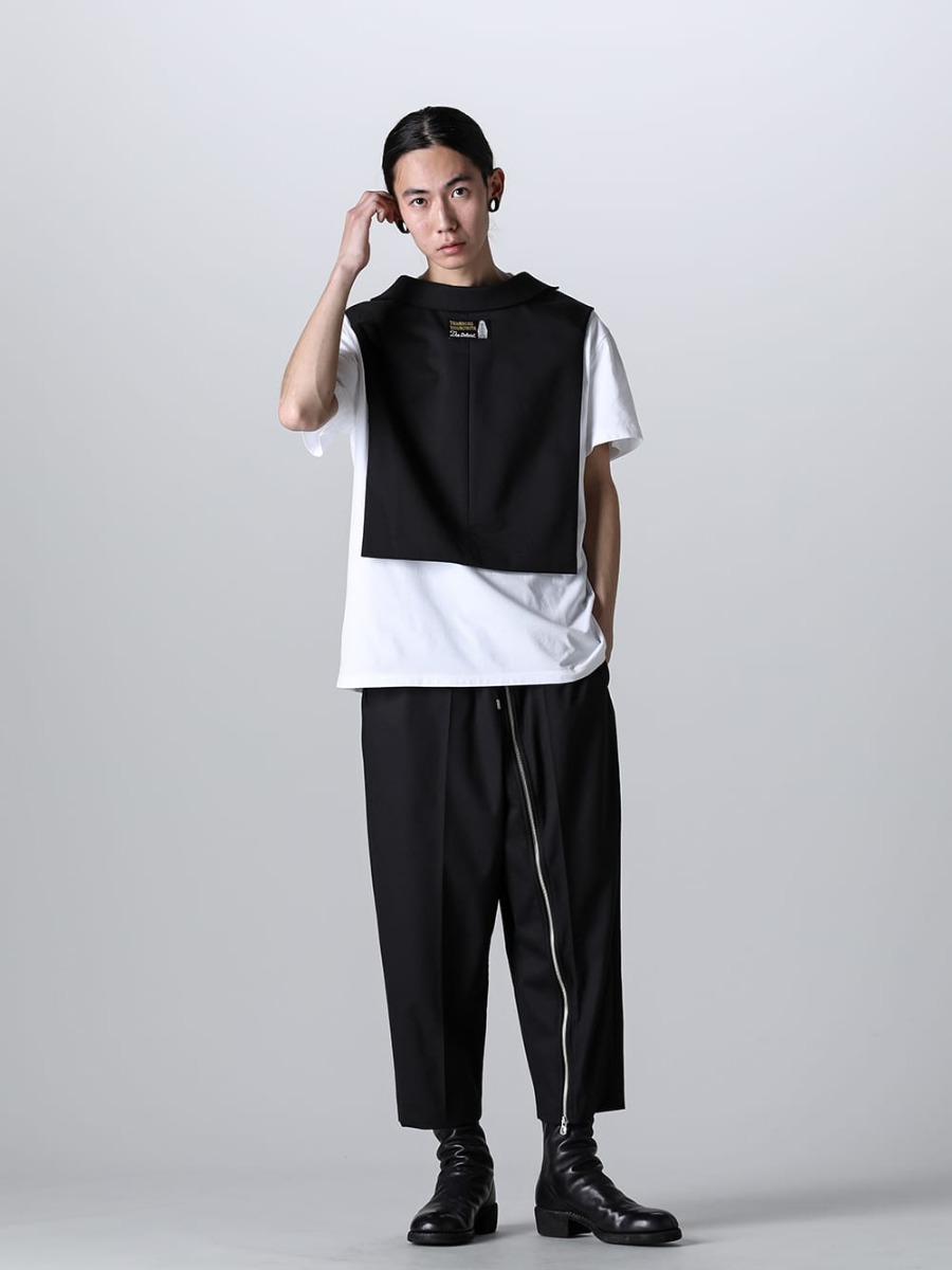 TAKAHIROMIYASHITATheSoloist - 2023SS sj.0015SS23 - notched lapel attachment jacket 2-001