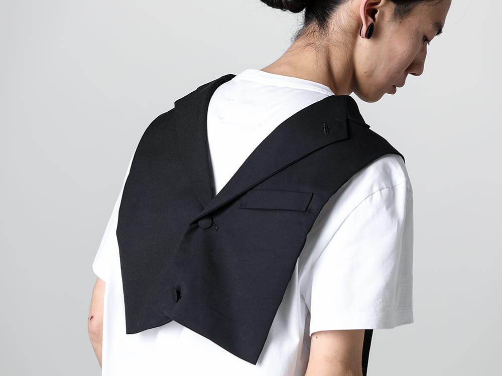 TAKAHIROMIYASHITATheSoloist - 2023SS sj.0015SS23 - notched lapel attachment jacket 2-005