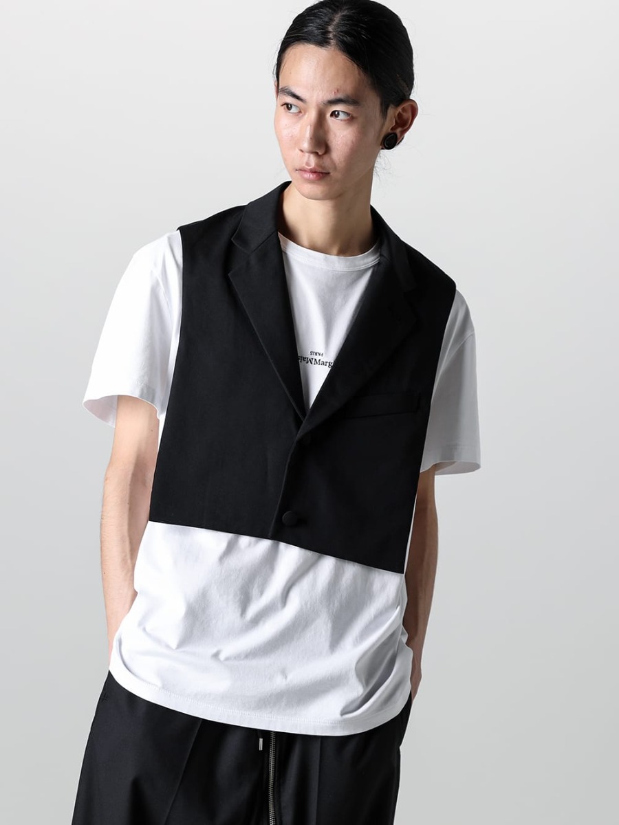 TAKAHIROMIYASHITATheSoloist - 2023SS sj.0015SS23 - notched lapel attachment jacket 2-005