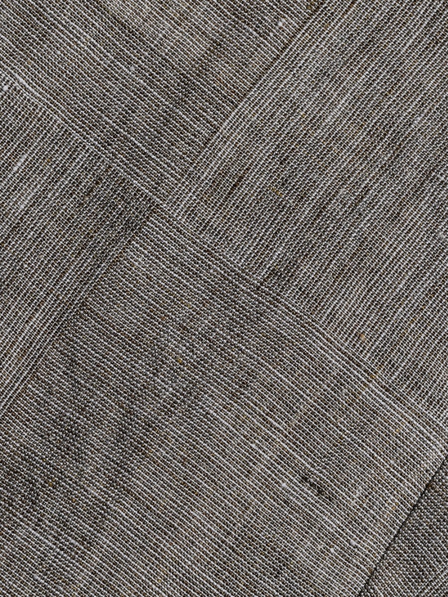 DEVOA 23SS Light texture and delicate yet unique coloring. - PTI-STCB-Dune Baggy Cropped Pants Ramie Dune 1-003