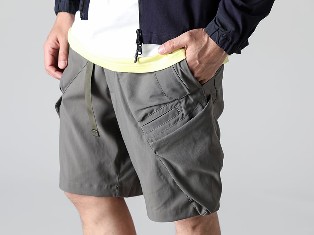 ACRONYM 2023SS Select sustainable sandal brands that are gentle on both feet and the earth - SP29-M-Gray - Military Cargo ShortS Gray 3-003