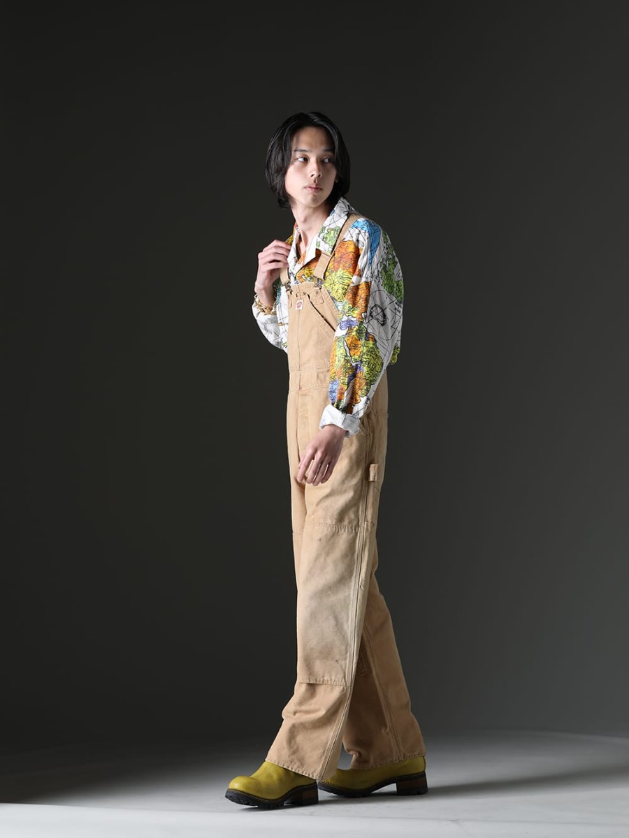 SAINT M×××××× 2023SS Double Knee Overalls Spring/Summer Styling 