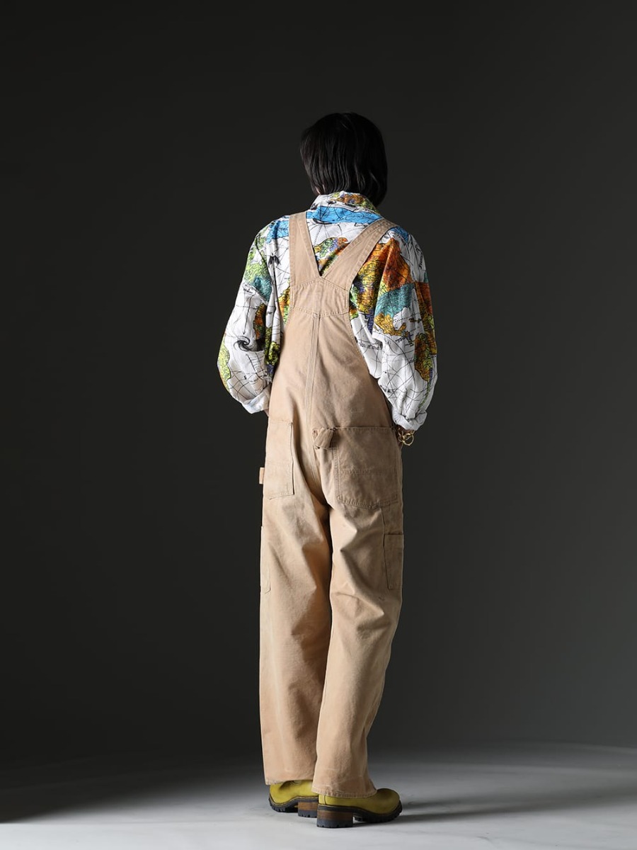 SAINT M×××××× 2023SS Double Knee Overalls Spring/Summer Styling 
