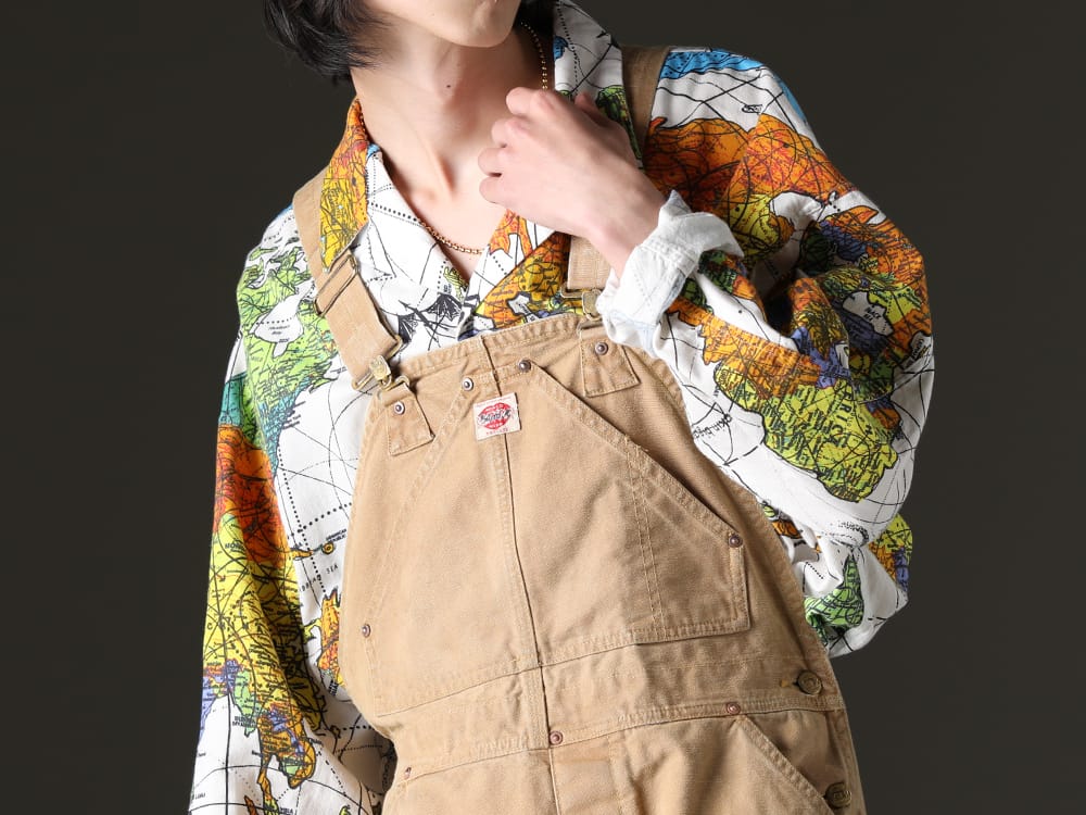 SAINT M×××××× 2023SS Double Knee Overalls Spring/Summer Styling 