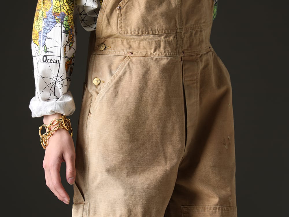 SAINT M×××××× 2023SS Double Knee Overalls Spring/Summer Styling 