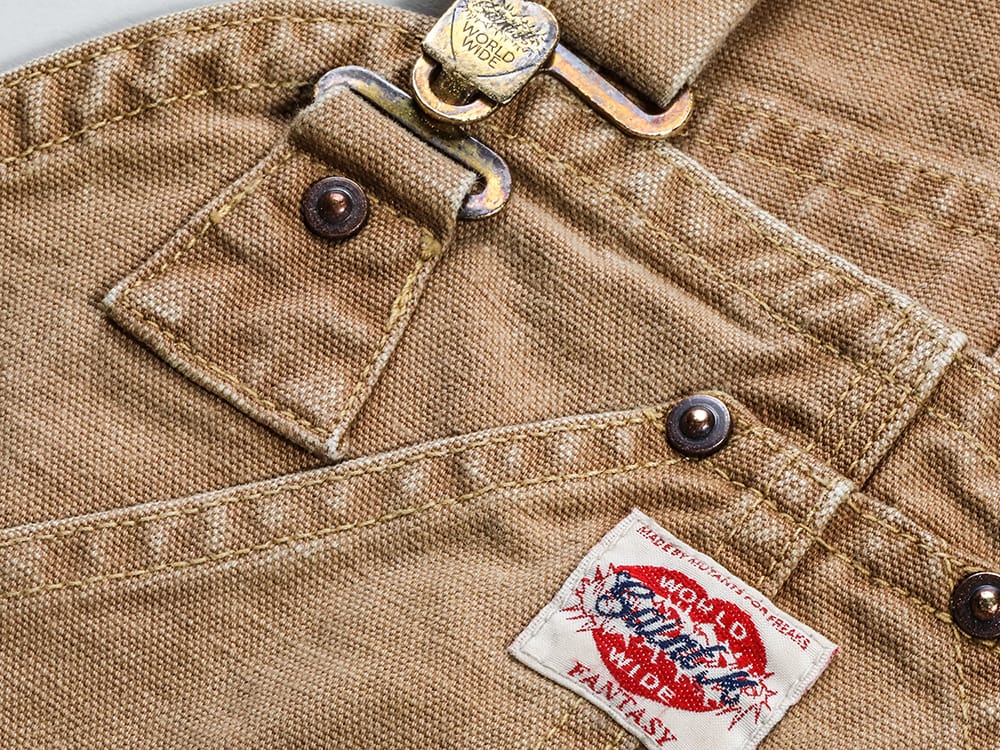 セントマイケル 2023SS 鮮やかなイエローの色味とレザーの良さを味わえるブーツ - SM-S23-0000-062(ダブルニー オーバーオール) - 3-013