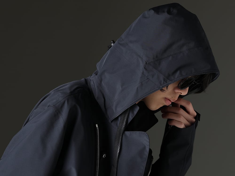 ACRONYM / RIGARDS / The Viridi-anne 2023SS - A functional jacket for all weather conditions - J68-GT(Rider Jacket) RG2001TVA-Black-Black-D.Gray(RIGARDS collaboration sunglasses - RG2001TVA Black / Black / D.Gray) - 2-011