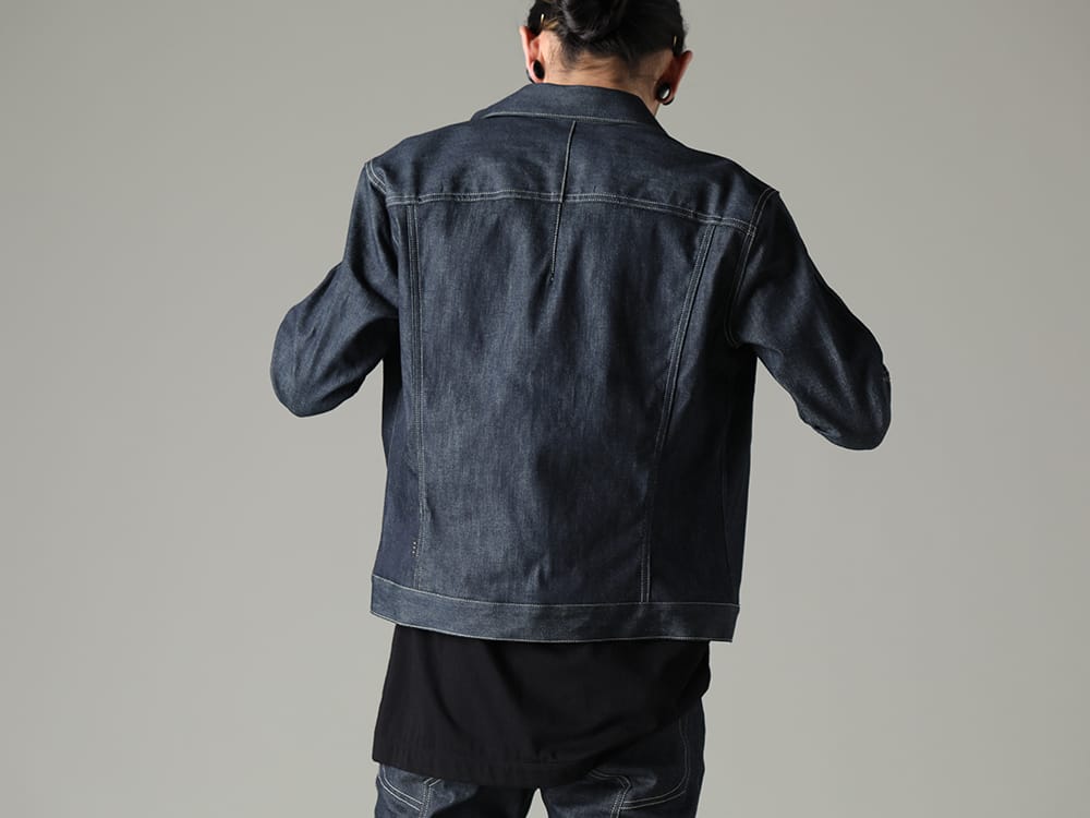 ザ ヴィリディアン 2023SS - カジュアルな印象も放ってくれるデニムジャケット - VI-3574-06-Indigo(デニムジャケット インディゴ) - 2-003