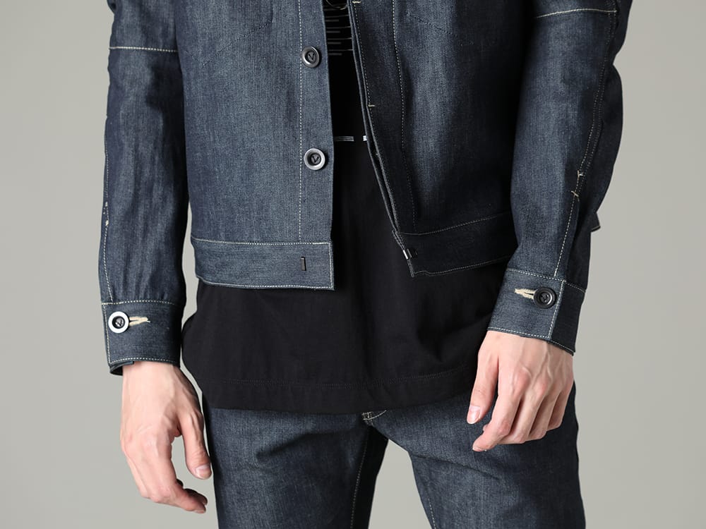 ザ ヴィリディアン 2023SS - カジュアルな印象も放ってくれるデニムジャケット - VI-3574-06-Indigo(デニムジャケット インディゴ) - 2-006