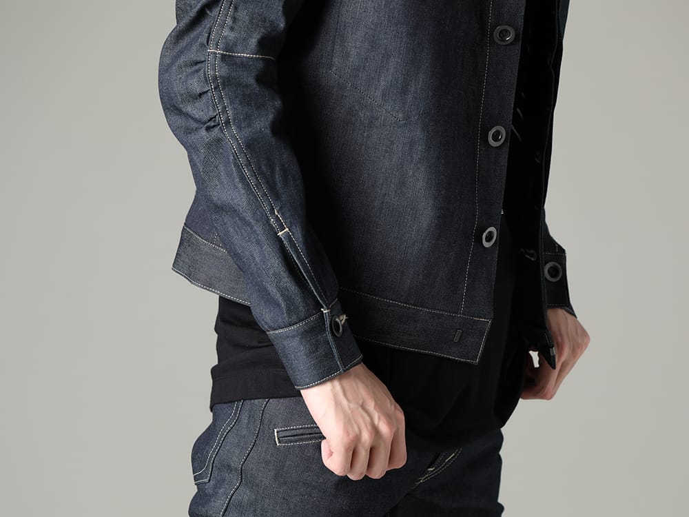 ザ ヴィリディアン 2023SS - カジュアルな印象も放ってくれるデニムジャケット - VI-3574-06-Indigo(デニムジャケット インディゴ) - 2-007