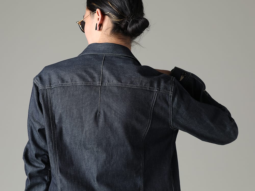 ザ ヴィリディアン 2023SS - カジュアルな印象も放ってくれるデニムジャケット - VI-3574-06-Indigo(デニムジャケット インディゴ) - 2-008