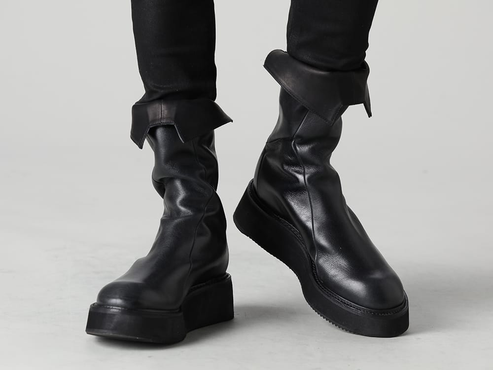 JULIUS 2023SS - JULIUS 2023SS Collection Final Delivery! Now available in stores and by mail order! - 817FWM2(Cow Leather Urban Long Boots) - 1-005