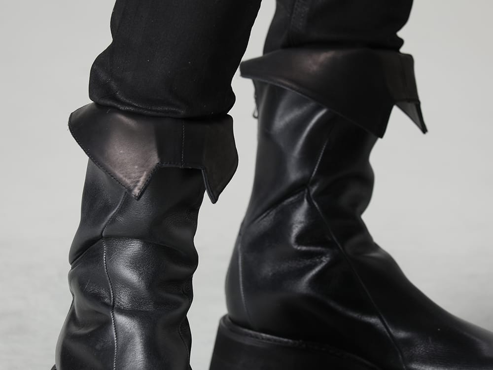 JULIUS 2023SS - JULIUS 2023SS Collection Final Delivery! Now available in stores and by mail order! - 817FWM2(Cow Leather Urban Long Boots) - 1-007