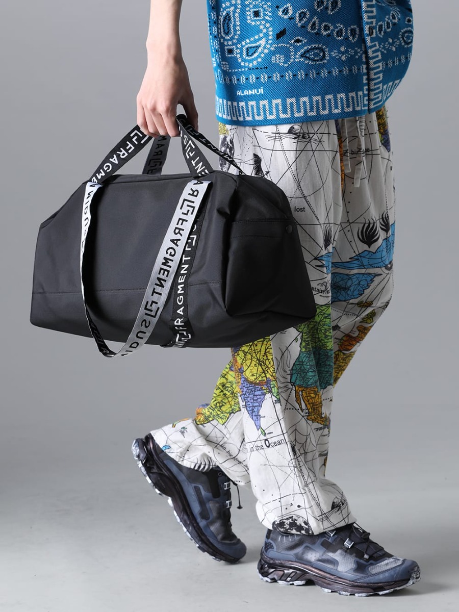 ラミダス 2023SS - RAMIDUS(ラミダス) バッグコレクションよりBLACK BEAUTYシリーズとfragment designとのコラボレーションアイテムがデリバリー！只今より店頭・通販共に販売スタート！ - B008033(RAMIDUS ボストン バッグ M) - 1-003