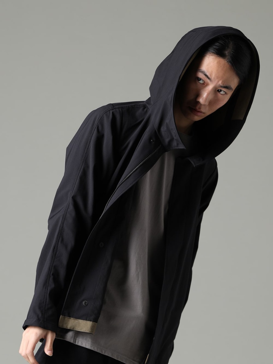 DEVOA  23SS アクティブなテイストを活かしたストリートチックなスタイリング - FJK-SDXF Hooded Jacket Schoeller-Dynamic CSC-SSB3-Mud-Gray Printed Long Sleeve Cotton Stretch Jersey Mud Gray Mud Gray P3 F1602B BAMBA5-11XS-Black-Dye Bamba 5 - 11XS - Black Dye 2-006