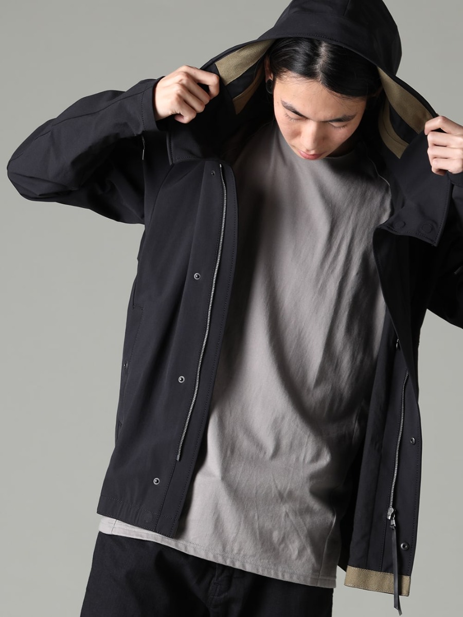 DEVOA  23SS アクティブなテイストを活かしたストリートチックなスタイリング - FJK-SDXF Hooded Jacket Schoeller-Dynamic CSC-SSB3-Mud-Gray Printed Long Sleeve Cotton Stretch Jersey Mud Gray Mud Gray P3 F1602B BAMBA5-11XS-Black-Dye Bamba 5 - 11XS - Black Dye 2-007