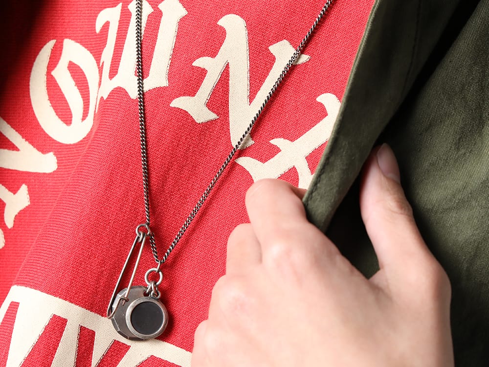 WERKSTATT:MÜNCHEN 2023SS - Vintage-inspired items create cozy vibes - M3915(Necklace Chain Plate Facettes) - 2-008