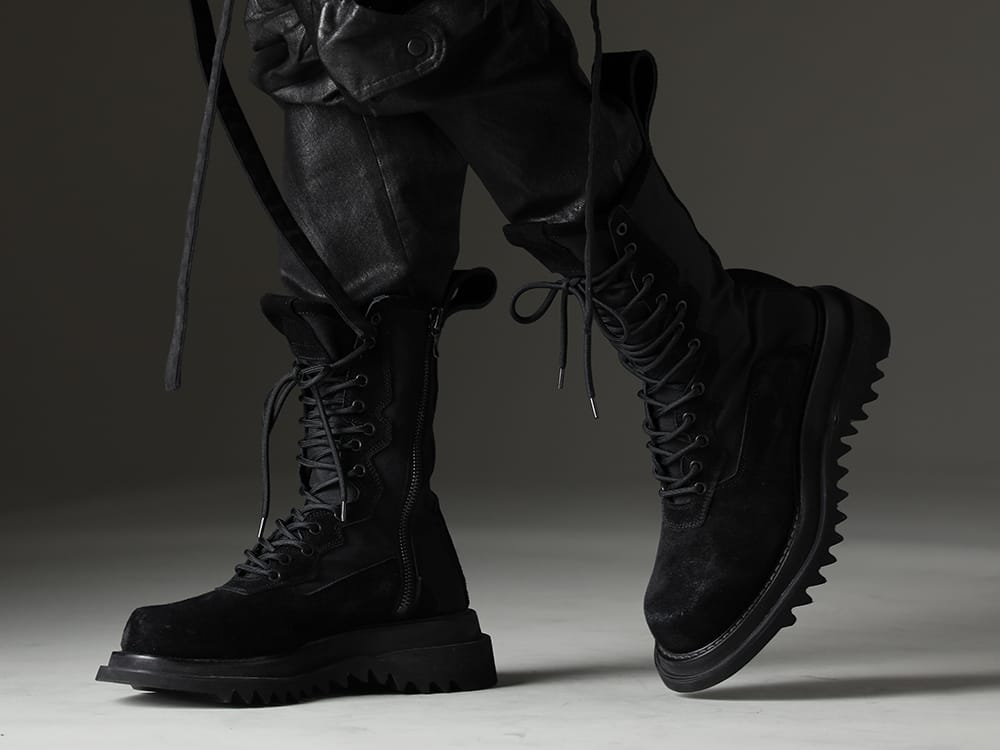 JULIUS 2023SS Black Color Military Detail Styling - FASCINATE BLOG