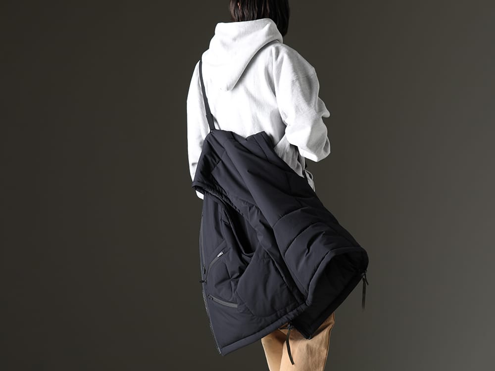 アクロニウム / セントマイケル 2023SS - アイコニックなフーディーと機能性を備えたベスト - V91-WS(Insulated Vest) SM-S23-0000-046(MX6 フーディー) - 2-010