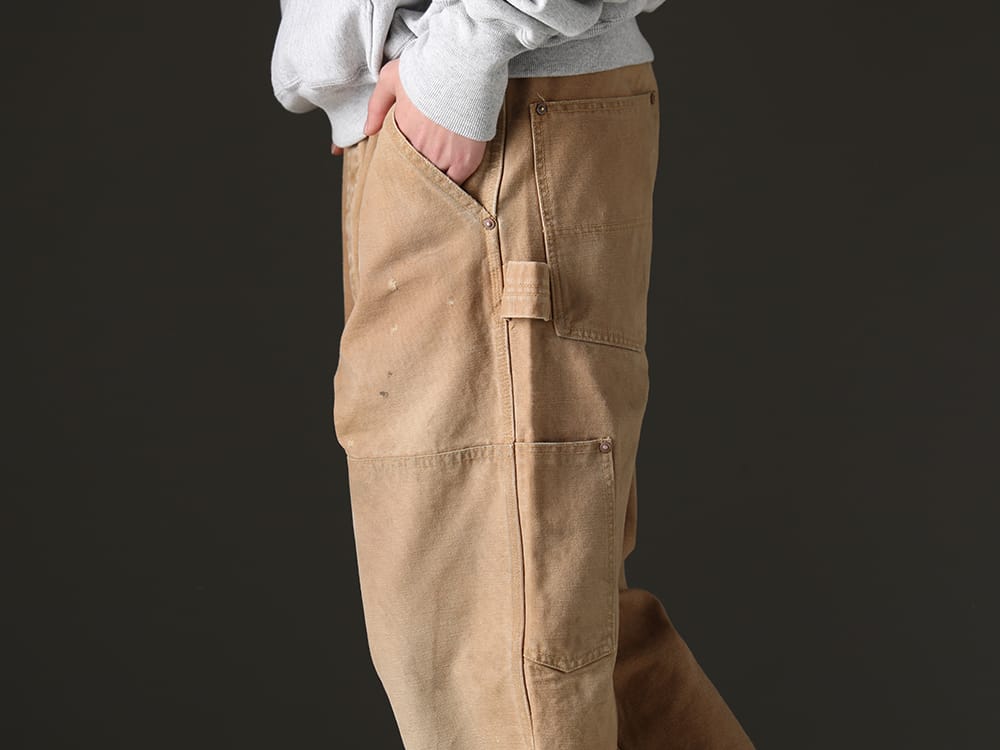 セントマイケル 2023SS ベージュカラーでまとめあげた、カジュアルな下半身 - SM-S23-0000-061(ダブルニーパンツ) - 3-005