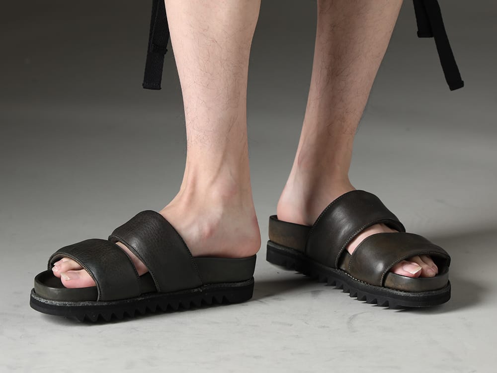 GUIDI 2023SS Shorts and sandals for a cool lower body - BRK03(Rubber Sole Sandal - Calf Full Grain - BRK03) - 3-006