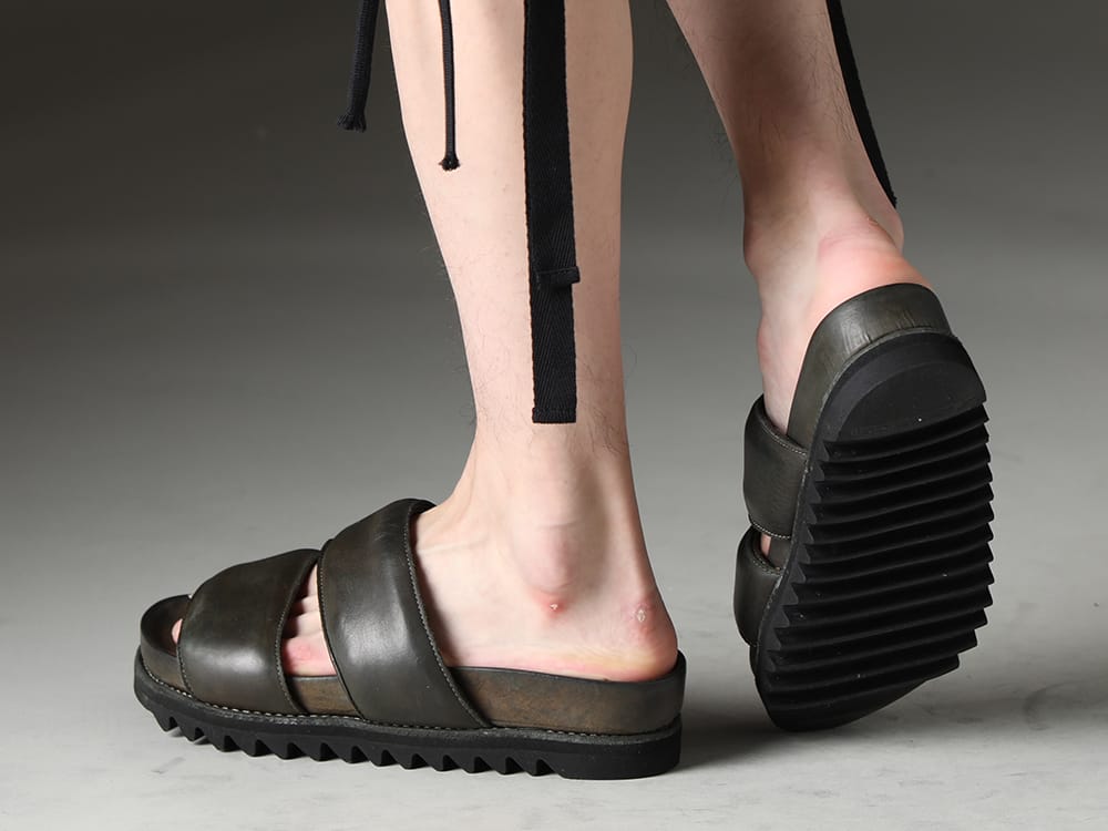 GUIDI 2023SS Shorts and sandals for a cool lower body - BRK03(Rubber Sole Sandal - Calf Full Grain - BRK03) - 3-007