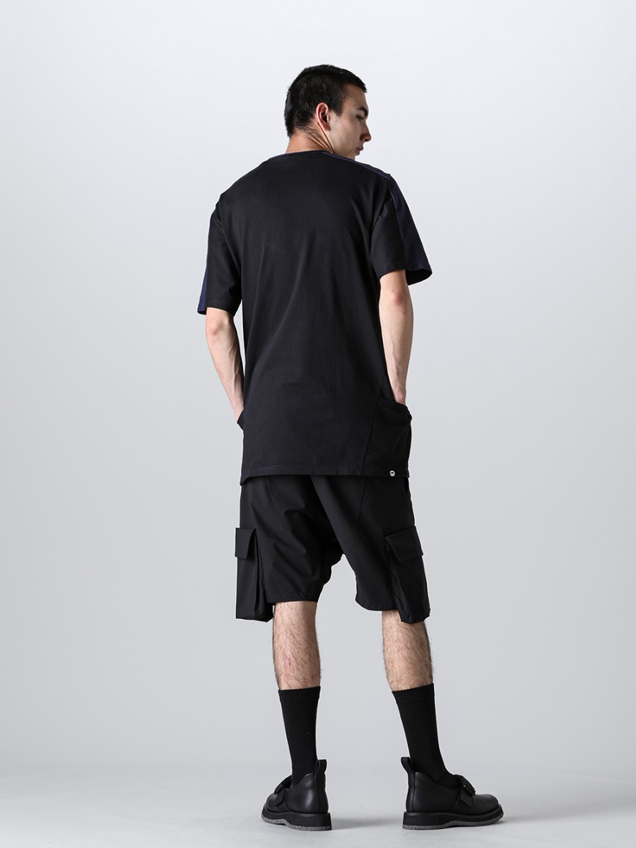 RIPVANWINKLE 2023SS The stable navy and black color has a calm atmosphere and a luxurious feel. - RW-547-Navy×Black - Dolman-T Navy×Black - RW-538-Black - Bush Shorts Black - RW-520 - Tactical Derby Gore 3-003