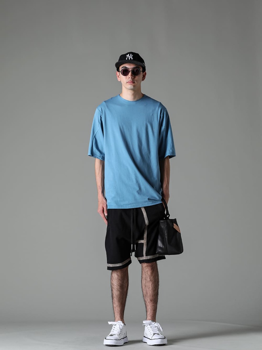 DEVOA BORIS BIDJAN SABERI cornelian taurus NVCLEAR Maison MIHARAYASUHIRO 23SS 23SS スタイリング - Street-like styling with a mix of brands carried at FASCINATE_THE R Enjoy the spirit of freedom and playfulness - CSC-SSB1-Fade-Blue-Printed Short Sleeve Cotton Stretch Jersey Faded Blue - P10.2-ST-FTO00002-P10.2 ST FTO00002 - FRAME1-1-frame1.1 - NV_002-Black-Dye-NVLogo Front Army Cotton Cap Black Dye - co22fwcws010-Black-CWS De formeR bag cow mineral black - A06FW736-white-Peterson Leather Low Top Sneakers White 1-001