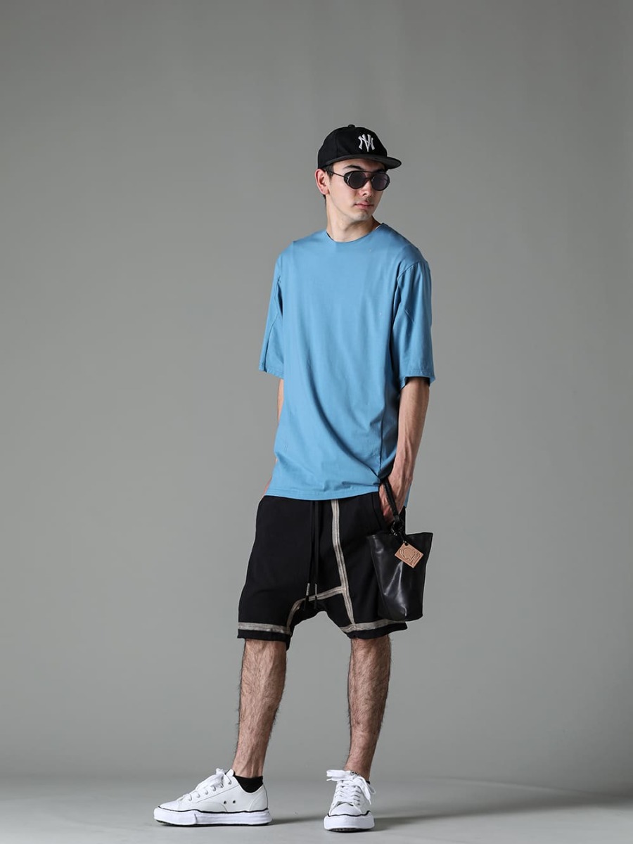 DEVOA BORIS BIDJAN SABERI cornelian taurus NVCLEAR Maison MIHARAYASUHIRO 23SS 個性的なAccentuate individualistic styling - CSC-SSB1-Fade-Blue-Printed Short Sleeve Cotton Stretch Jersey Faded Blue - P10.2-ST-FTO00002-P10.2 ST FTO00002 - FRAME1-1-frame1.1 - NV_002-Black-Dye-NVLogo Front Army Cotton Cap Black Dye - co22fwcws010-Black-CWS De formeR bag cow mineral black - A06FW736-white-Peterson Leather Low Top Sneakers White 3-005