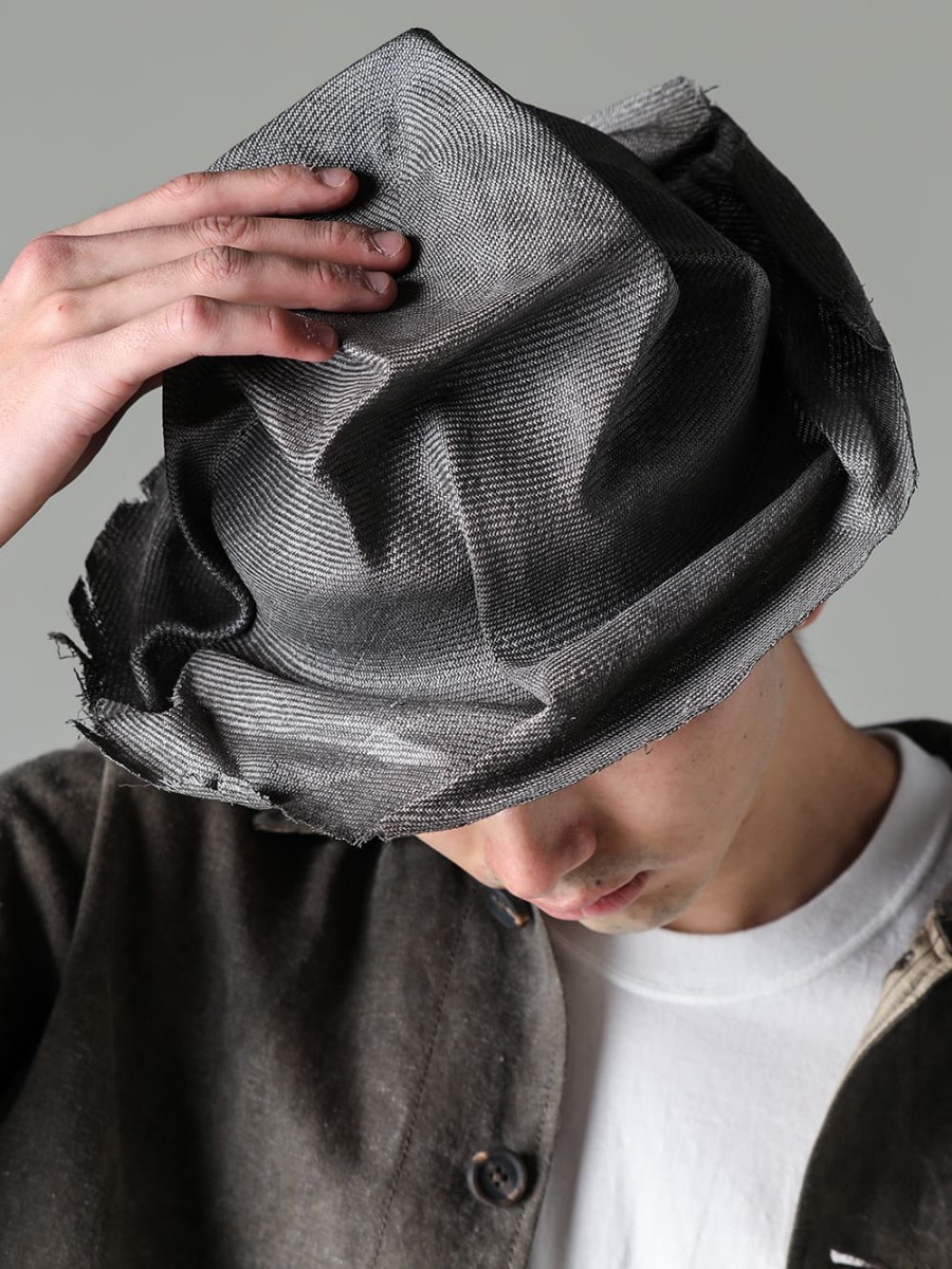 ZIGGY CHEN(ジギーチェン) 23SS(春夏) どことなく東洋のテイストと風情を感じさせる一品  - 0M2310917-オーバーサイズ ショートスリーブ ワーカージャケット - NU-1677-OffWhite-スリーブレス バックプリント Tシャツ オフホワイト - co22fwcws010-ostrich-Burgundy-CWS デ フォーマーバッグ オーストリッチ バーガンディ - SHPK007-grey-ヴィンテージ パリバンタル ストローハット グレー 2-003