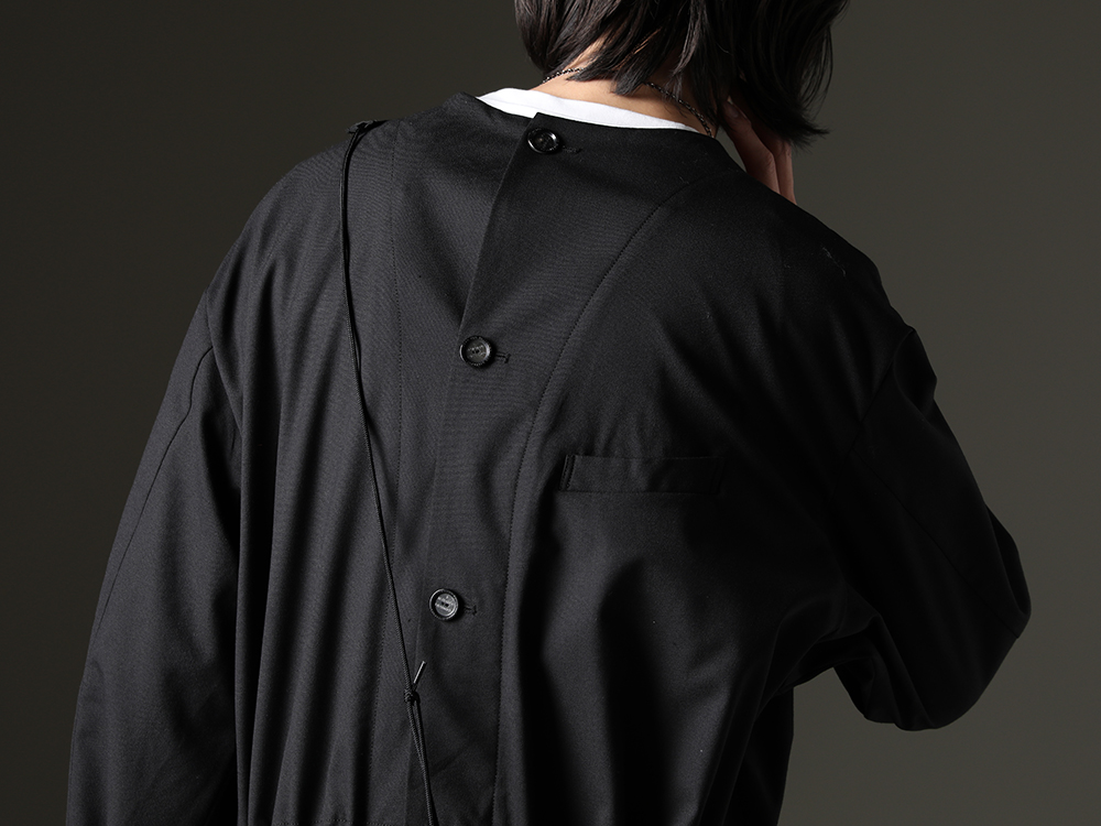 タカヒロミヤシタザソロイスト. ブランドらしい個性的なディテールを落とし込んだオーバーオール - sj.0009bSS23(ニューロングジョンオーバーオール ソリッド) - 2-006