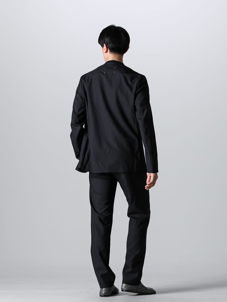 Maison Margiela ジャケット/パンツ　セットアップ(黒)色はブラック