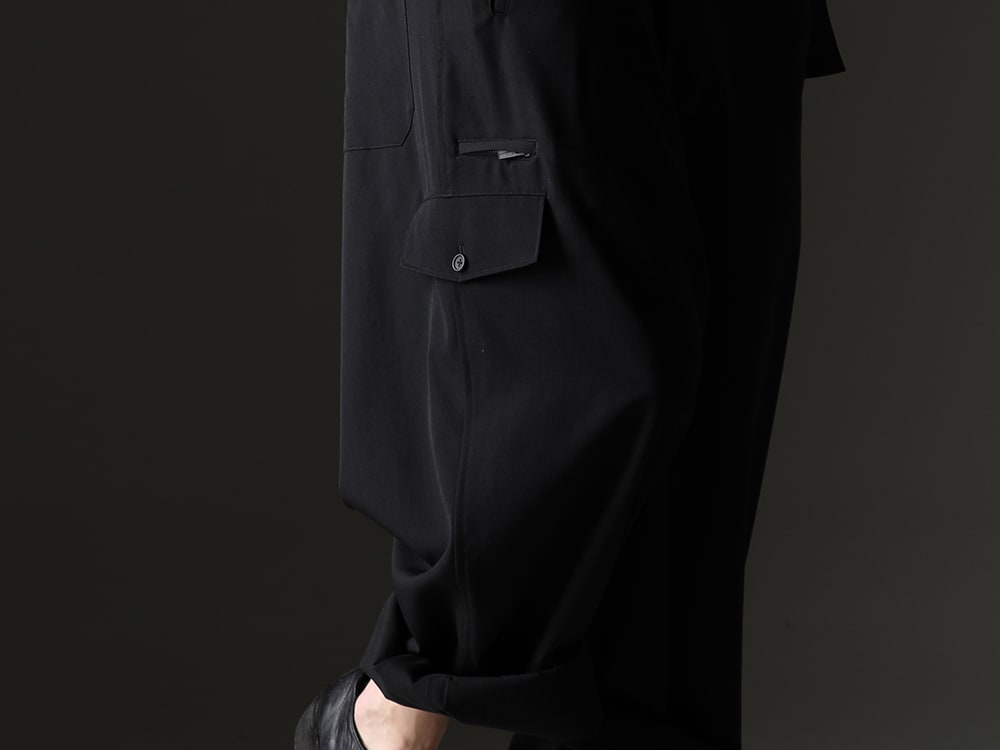 Yohji Yamamoto - Yohji Yamamoto's overall design, created - HZ-D06-100(Changing Suspender Overalls) - 3-005