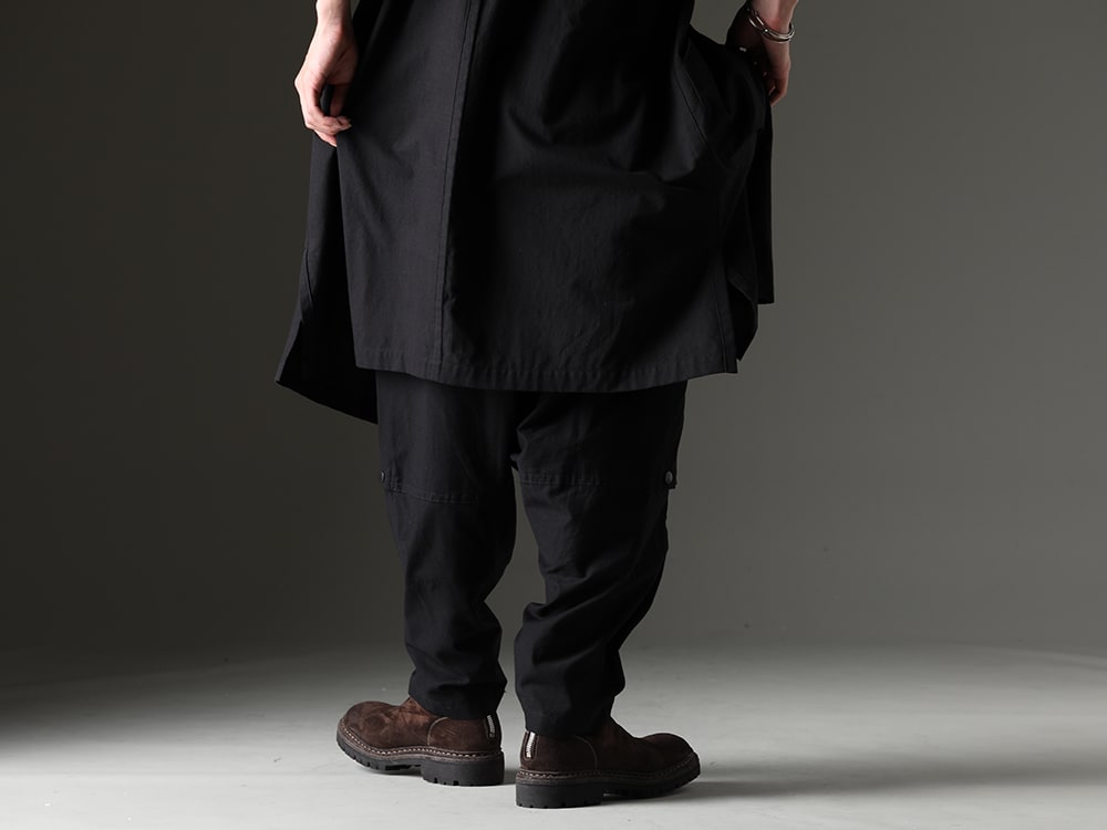 Yohji Yamamoto 2023 -24 AW Zip-Harem Pants Styling - FASCINATE BLOG