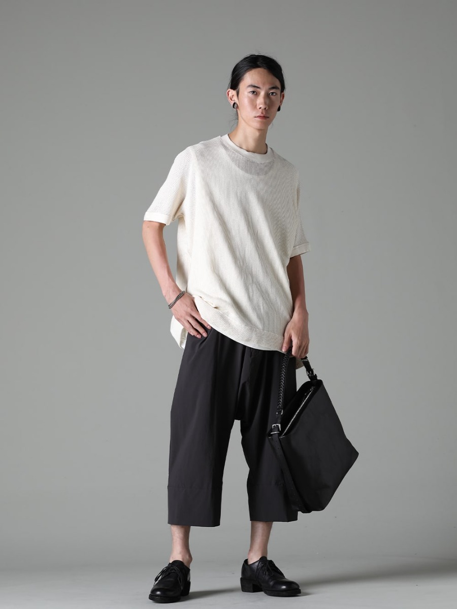 The Viridi-anne O project WERKSTATT MUNCHEN  cornelian taurus GUIDI 23SS Simple monotone styling Relaxed Monochrome Styling - O15TS1-mesh-KINARI SS TEE Cotton Mesh Tee Kinari O15TT1-KINARI Sleeveless Tee Cotton Hemp Jersey Kinari vi-3564-04-Dark-Gray Water-repellent stretch knee-length pants dark gray co22fwpsm010 Parallel shoulder M Hokkaido cowhide leather M2564 Bracelet Round Tag M2640-ST Bangle Hook Stripe 792Z Classic Derby Shoes Lace-up Double Sole - Horse Full Grain - 792Z   1-001