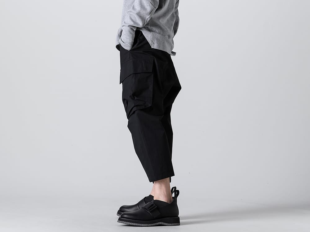 CIVILIZED 2023SS CS-2512 - Ankle Cut Loose Cargo Pants 3-002