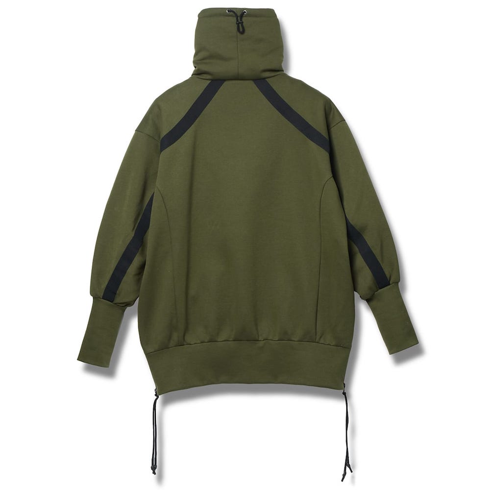 RIPVANWINKLE 23-24AW STYLING Line pullover jersey with a relaxed silhouette and tactical elements - RB-525 Line Pullover Jersey 1-003