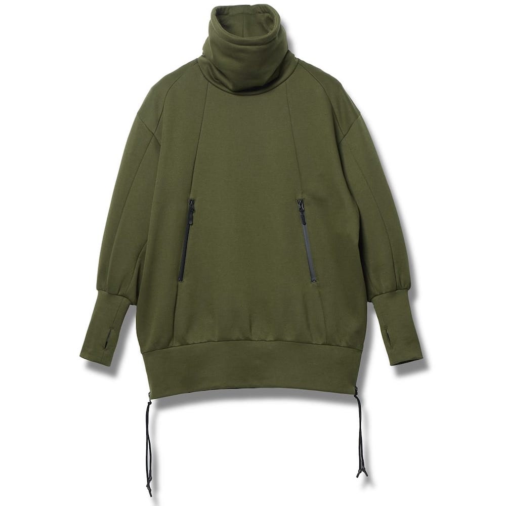 RIPVANWINKLE 23-24AW STYLING Line pullover jersey with a relaxed silhouette and tactical elements - RB-525 Line Pullover Jersey 1-005