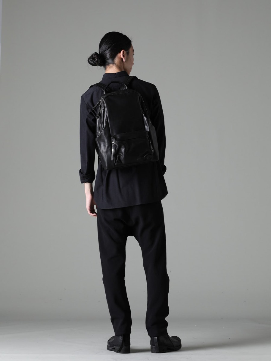 DEVOA BORIS BIDJAN SABERI cornelian taurus 23SS スタイリング Neat and disrupted styling - SHN-SVCR-Black Shirt Cotton/Silk/Viscose Black P3 F1602B Boots 1 F2519M co15sstr050-cow-black Tower Rack Cow Mineral Black 1-004