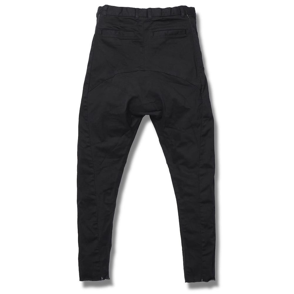 RIPVANWINKLE 23-24AW New RB-506 solid pants in semi-sarouel silhouette - RB-506 solid pants 1-002