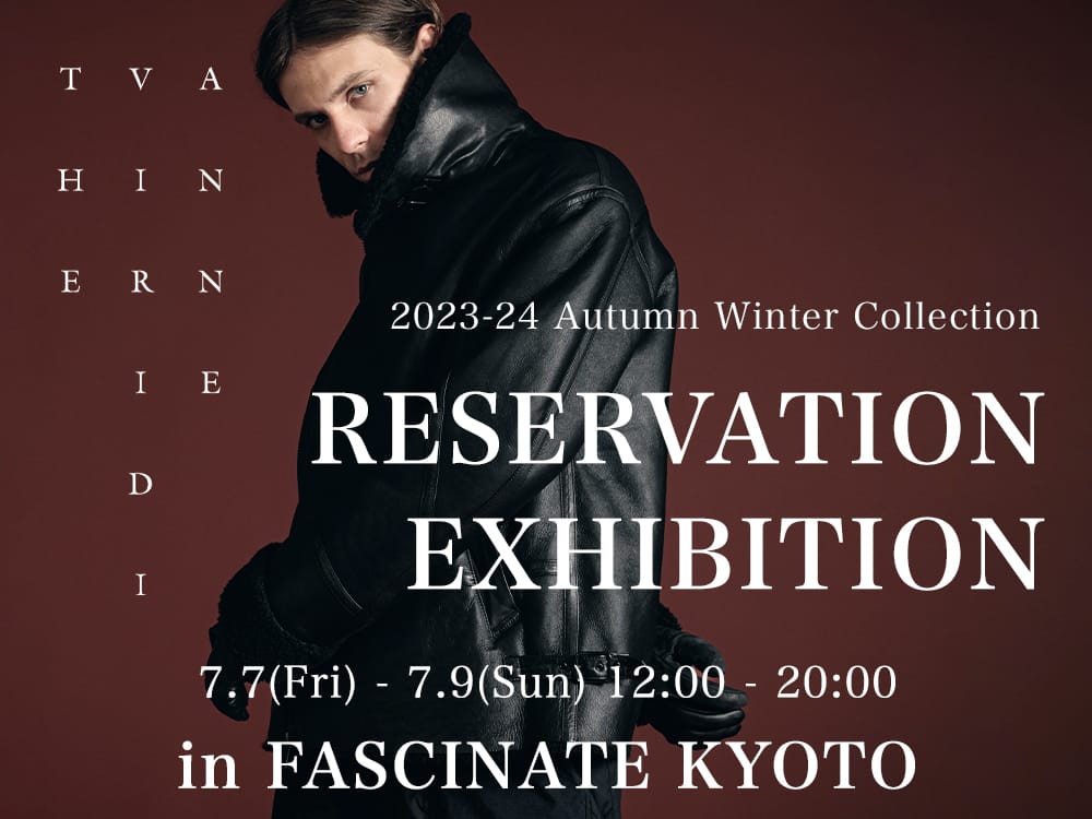 [Event Information] The Viridi-anne 23-24AW Collection Pre-Order Event at FASCINATE KYOTO