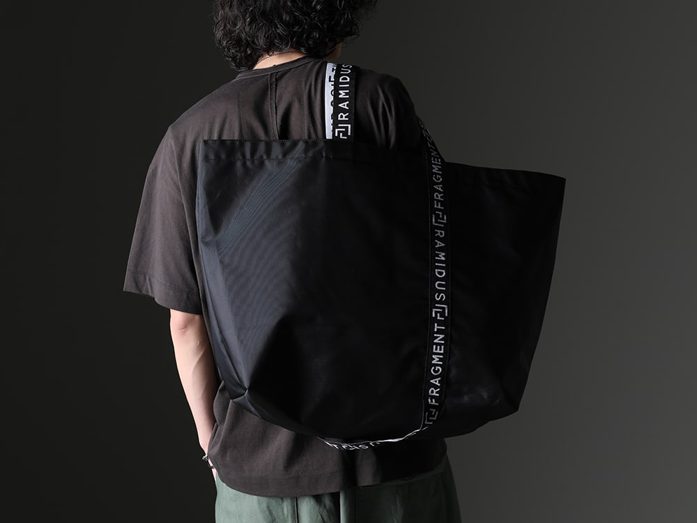 RAMIDUS 2023SS - RAMIDUS has collaborated with fragment design to create a new line of bags! Available in stores and mail order from now on! - B008009(RAMIDUS TOTE BAG (LL) - 1-003