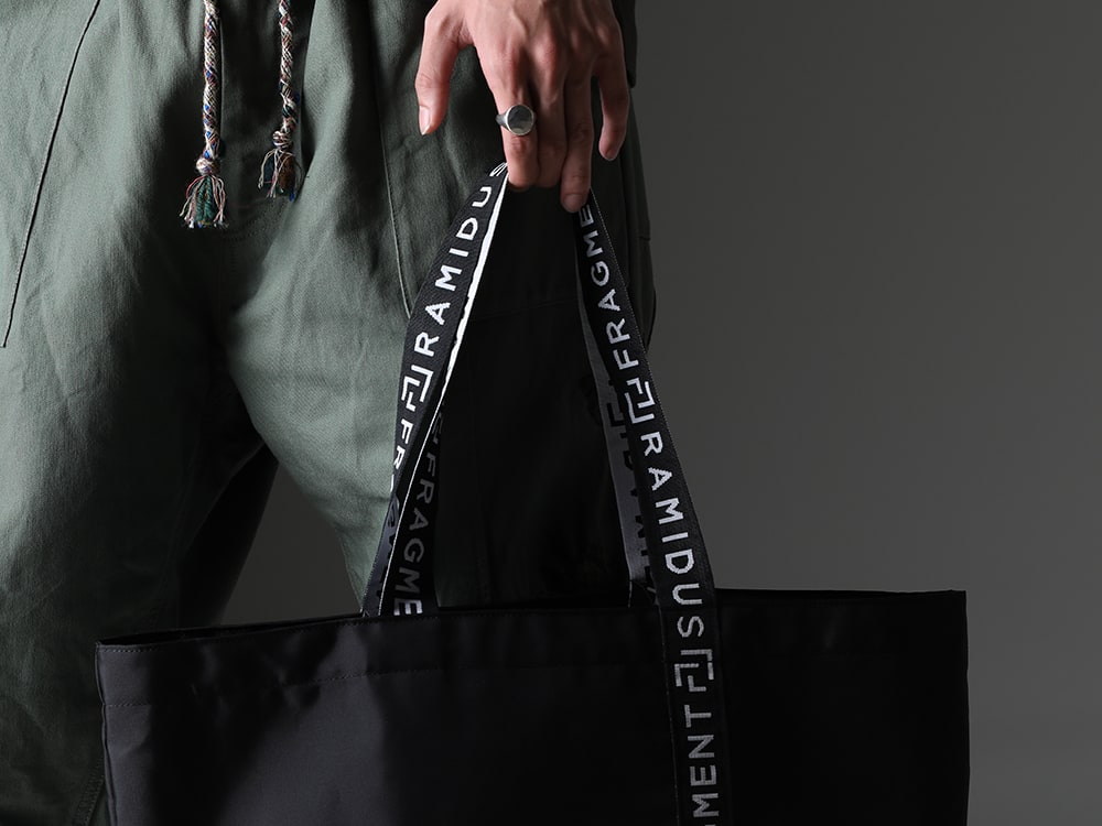 RAMIDUS 2023SS - RAMIDUS has collaborated with fragment design to create a new line of bags! Available in stores and mail order from now on! - B008002(RAMIDUS TOTE BAG L) - 1-011